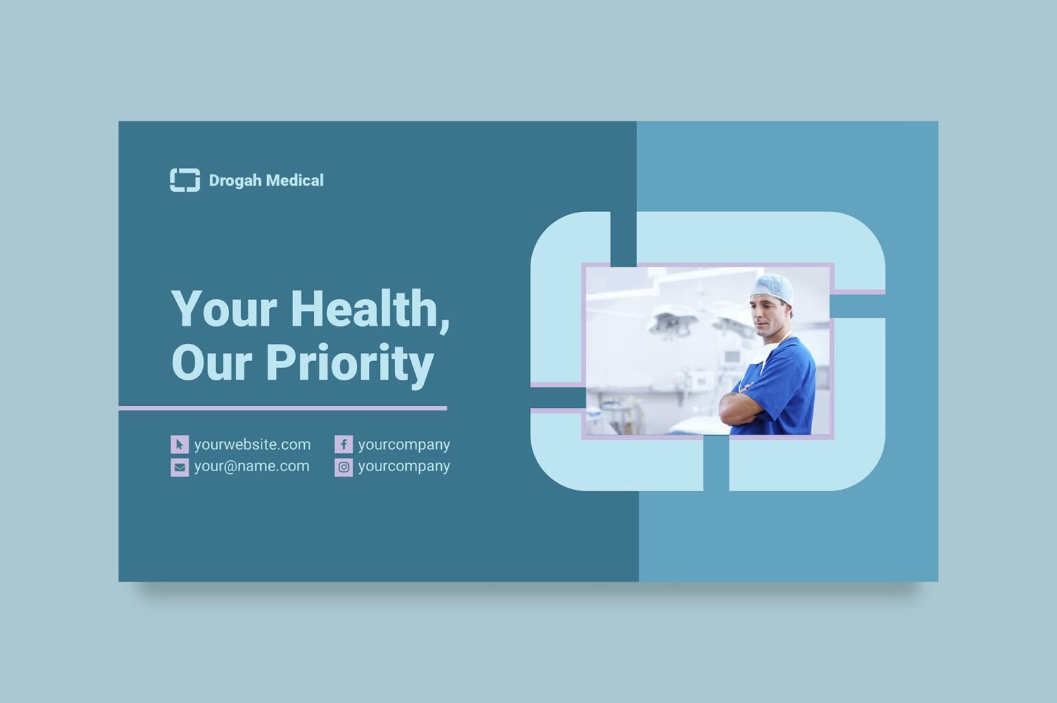 Clinic PowerPoint Presentation Template – MasterBundles