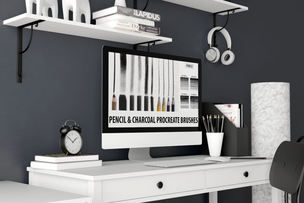 Pencil & Charcoal Procreate Brushes – MasterBundles