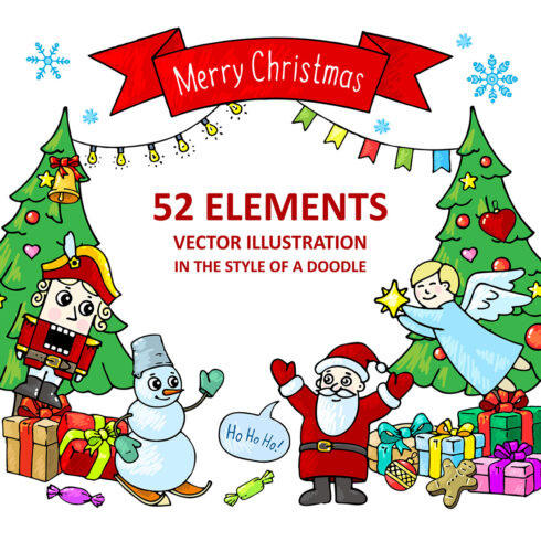 35+ Merry Christmas Clipart for 2022: Premium & Free Collection