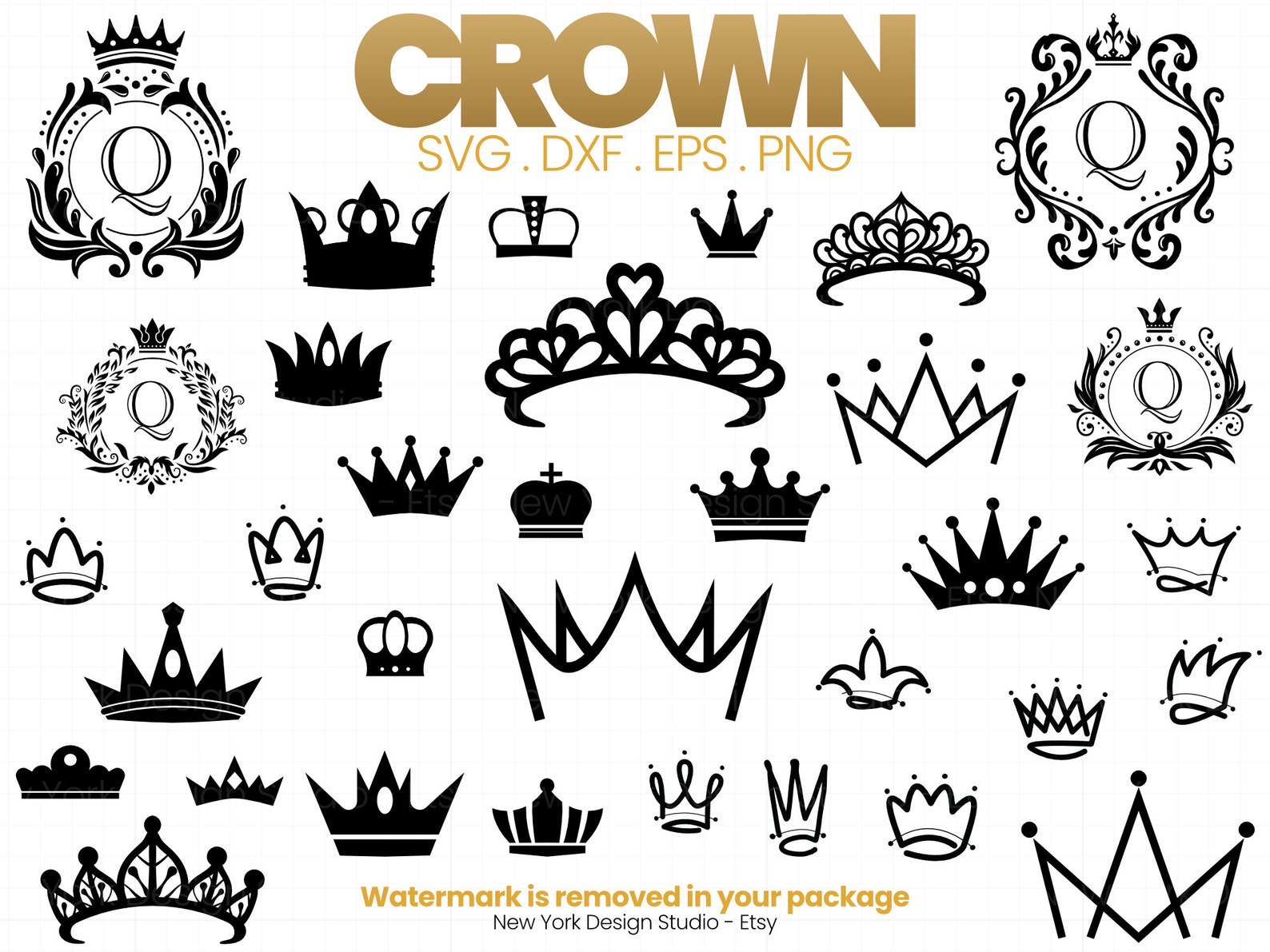 Nice crowns for your collection.