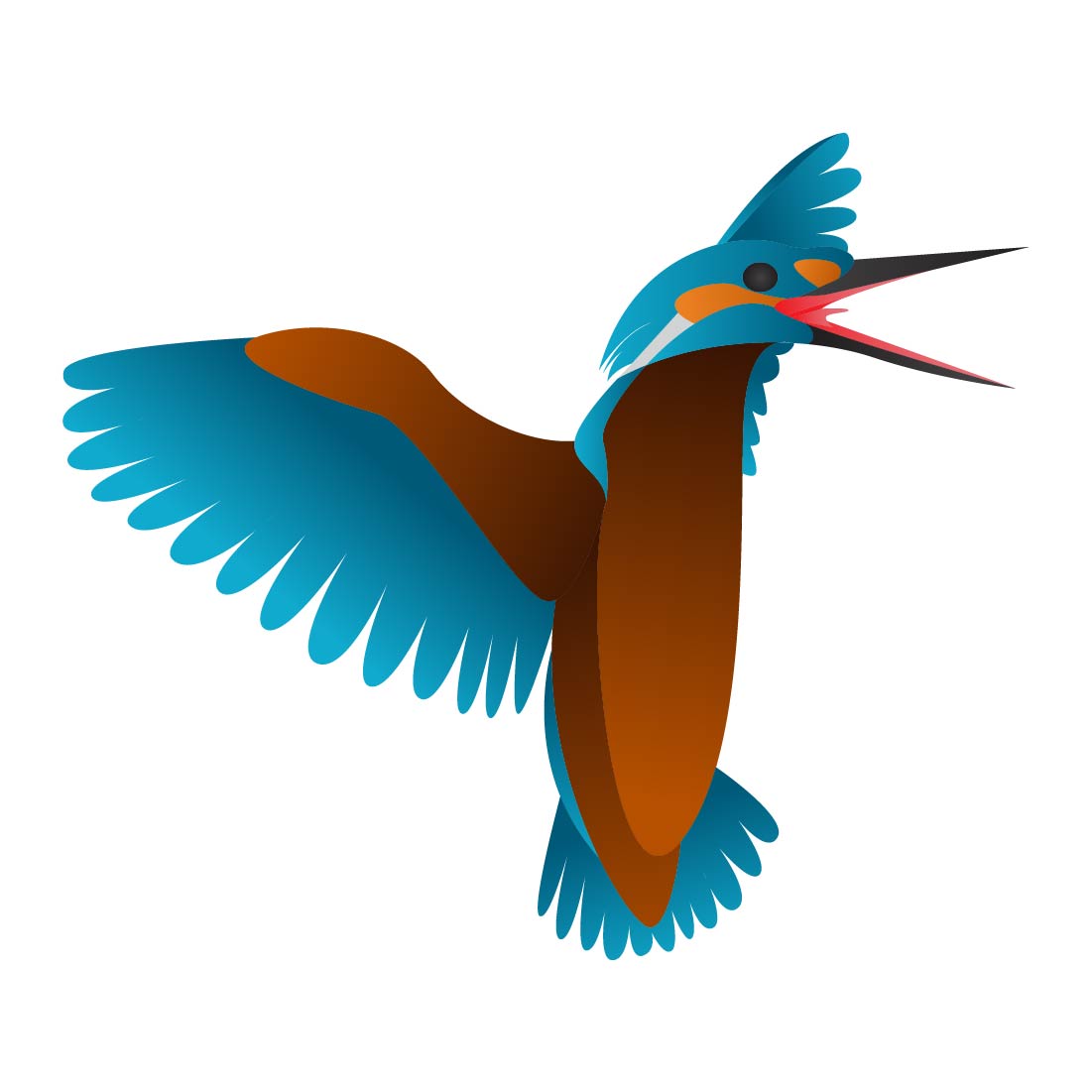Premium Kingfisher Birds previews.