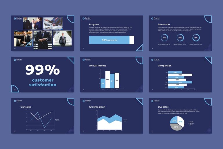 Law Company PowerPoint Presentation Template – MasterBundles