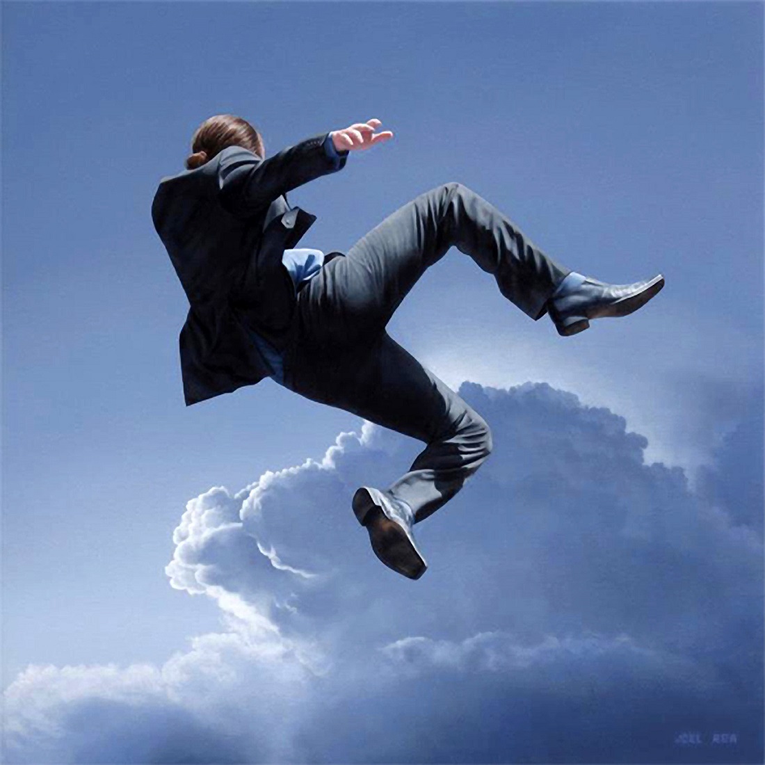 man jumping into the clouds 1100