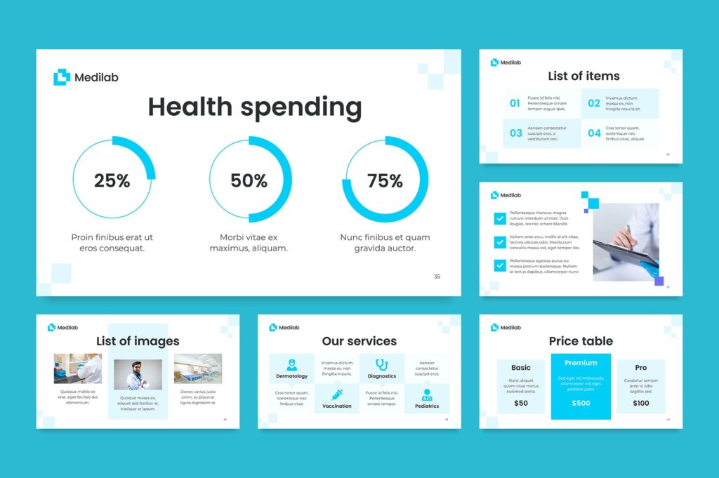 Medical PowerPoint Presentation Template – MasterBundles