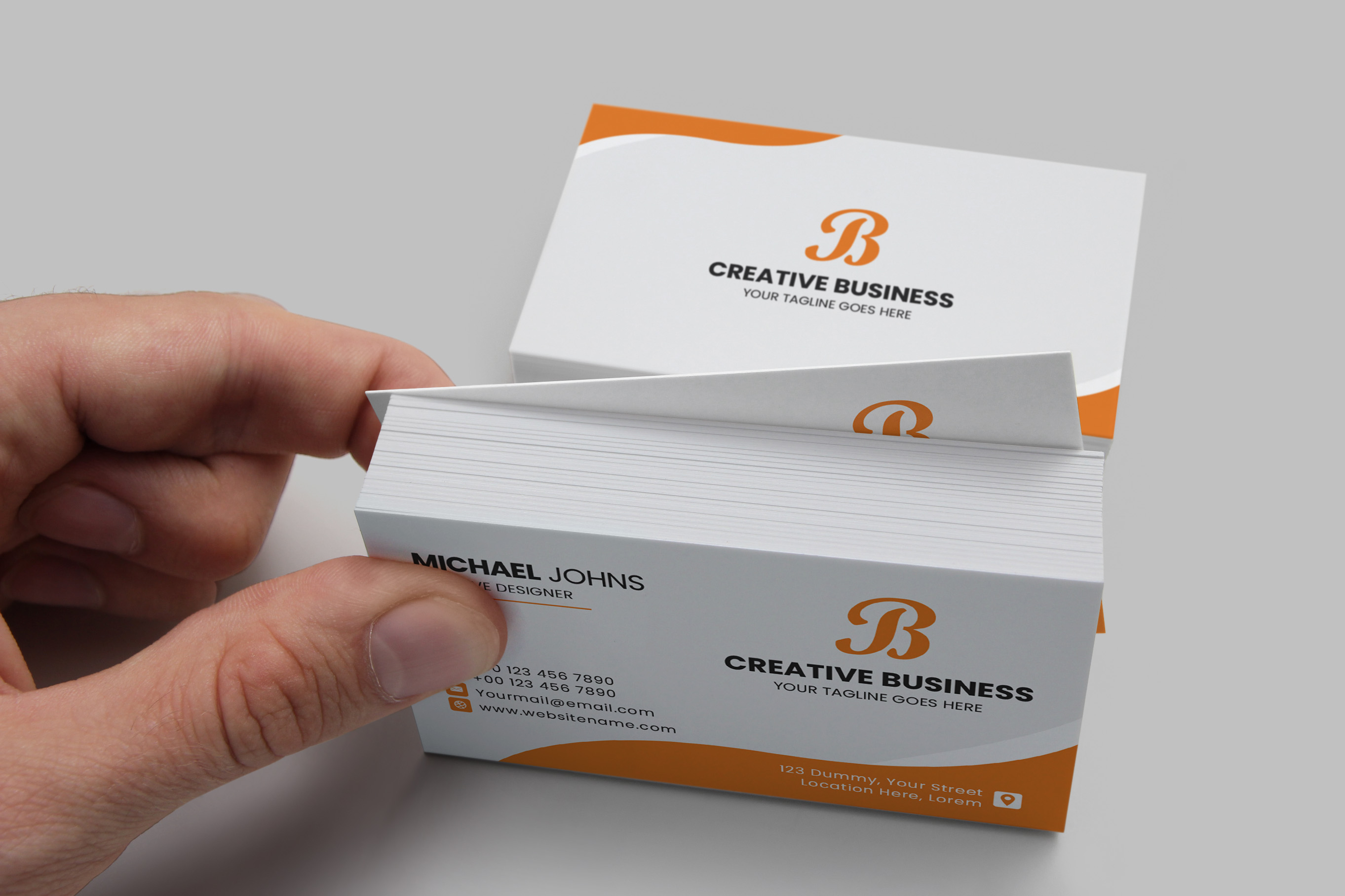 Professional Business Card Template.