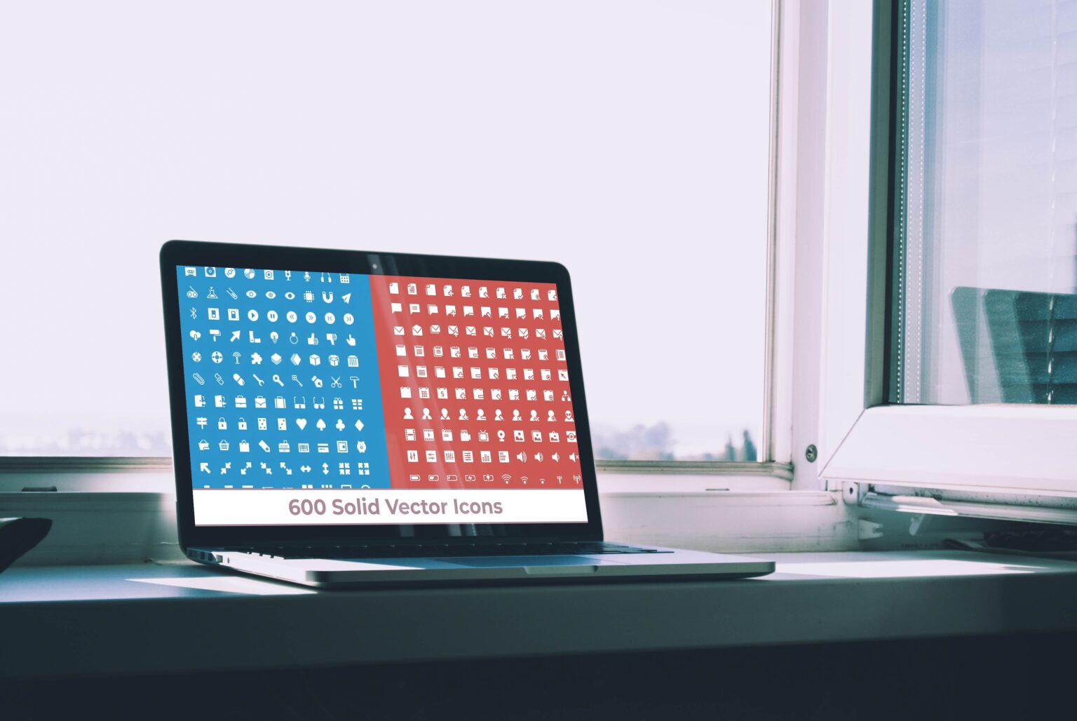 600 Solid Vector Icons – MasterBundles