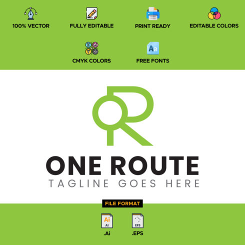 one route logo sample 01