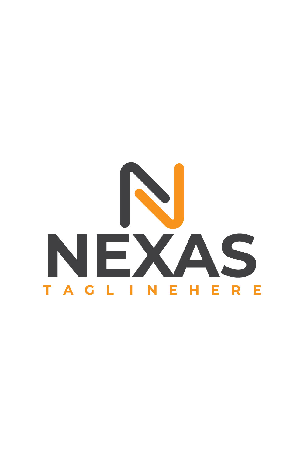 Modern two colored logo which is a perfect choice for IT industry.