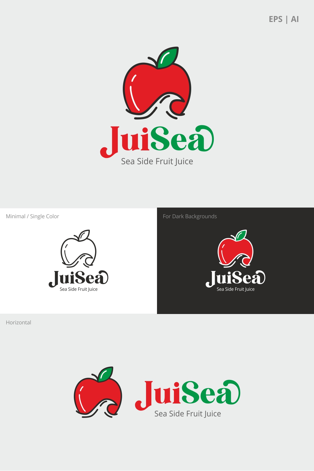 Fruit Juice Brand Logo pinterest preview.