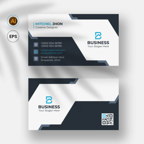 Modern And Creative Business Card Template Only $6 Example.
