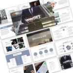Windez Business PowerPoint Template cover image.