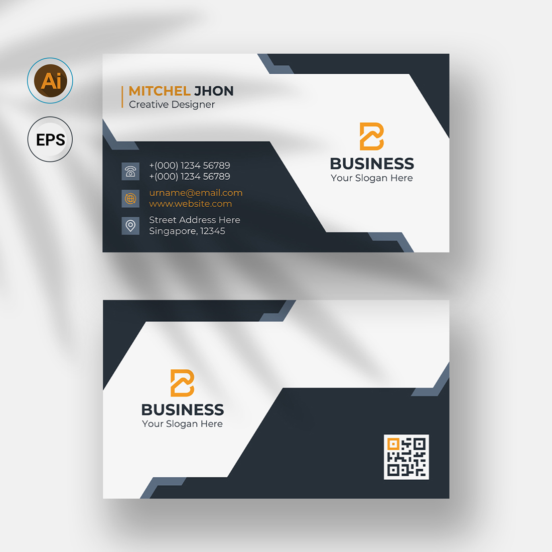 Modern And Creative Business Card Template Only $6 cover image.