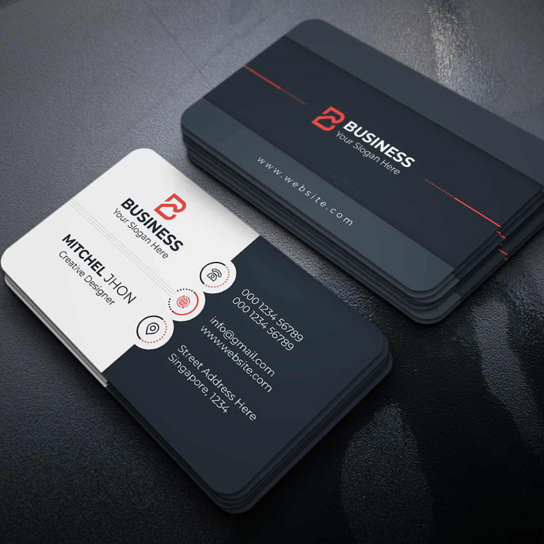 Business Card Template Only $6 cover image.