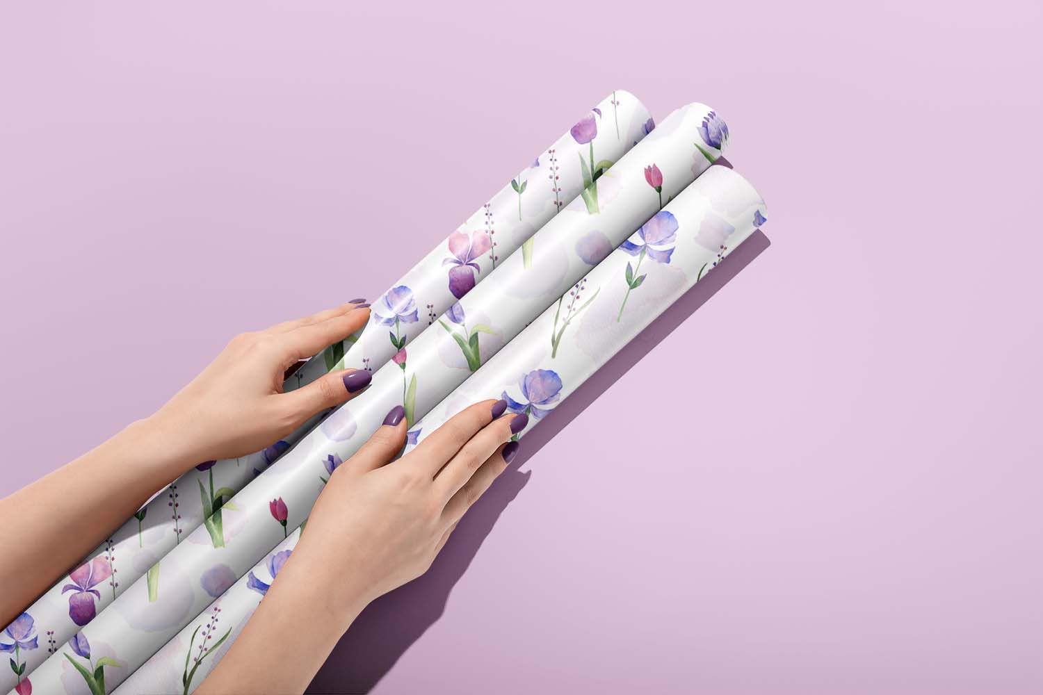 wrapping paper mockup by creatsy.