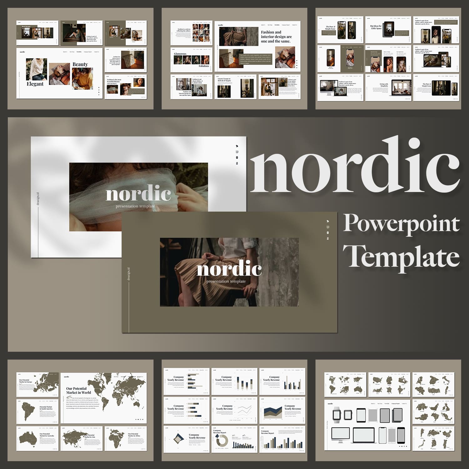 Nordic - Powerpoint Template.