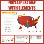 Editable USA Map with Elements.PP.