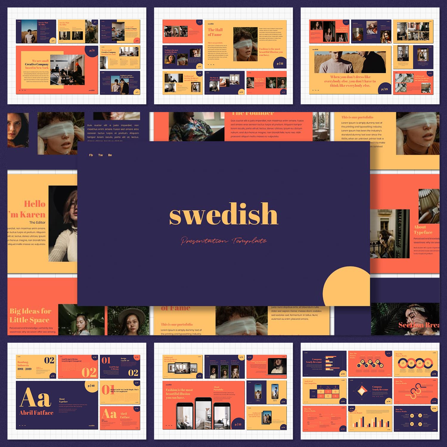Swedish - Google Slides Template.