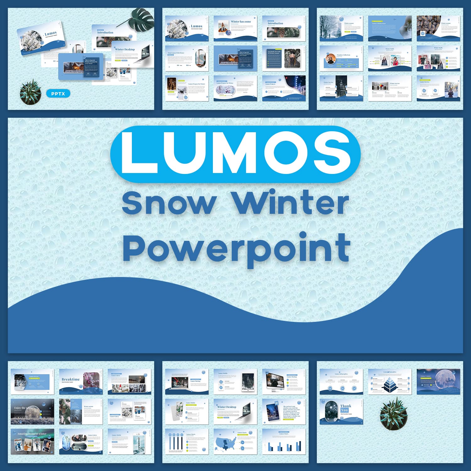 Lumos - Snow Winter Powerpoint.