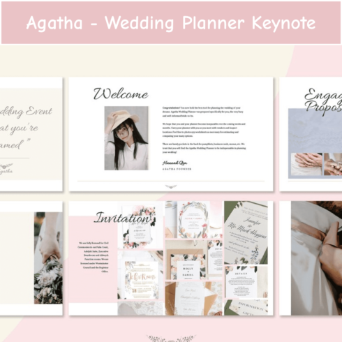 Agatha - Wedding Planner Keynote.