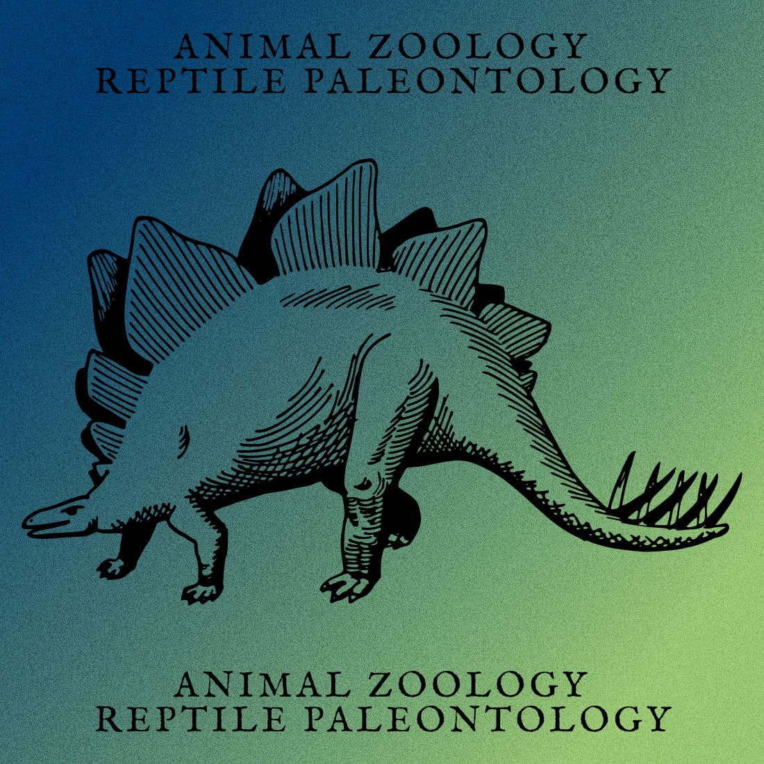 Animal Zoology Reptile Paleontology - Colorful Example.