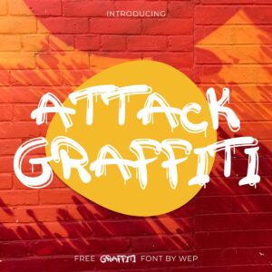 Attack Graffiti Free Font – MasterBundles