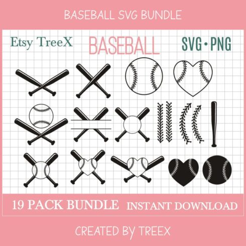 Baseball SVG bundle by Oxee .