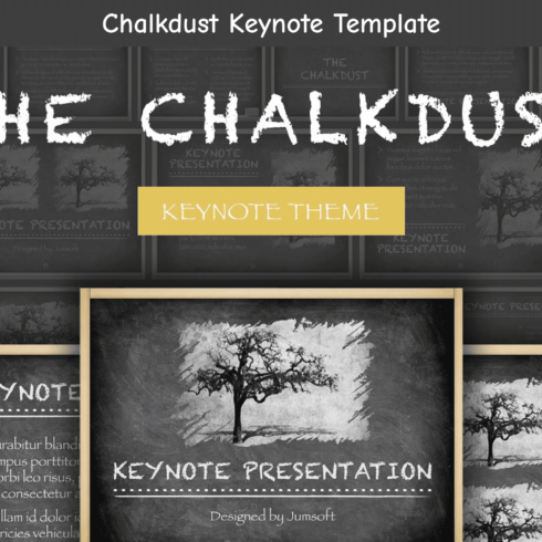 Chalkdust Keynote Template.