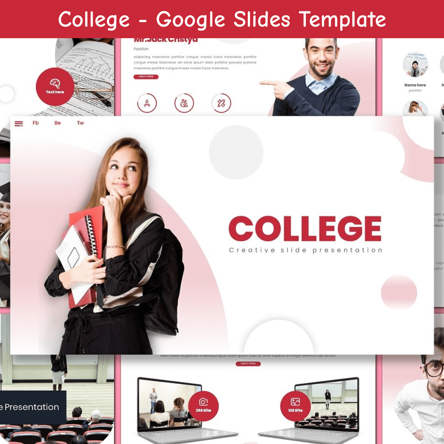 college presentation template google slides