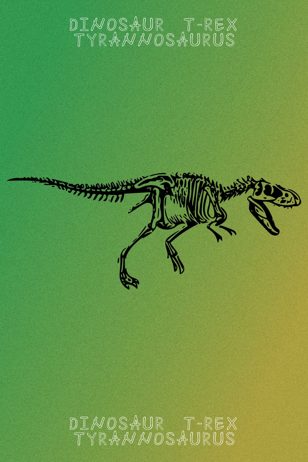 Dinosaur T-rex Tyrannosaurus - Pinterest Image.