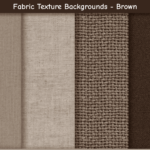 Fabric Texture Backgrounds - Brown.