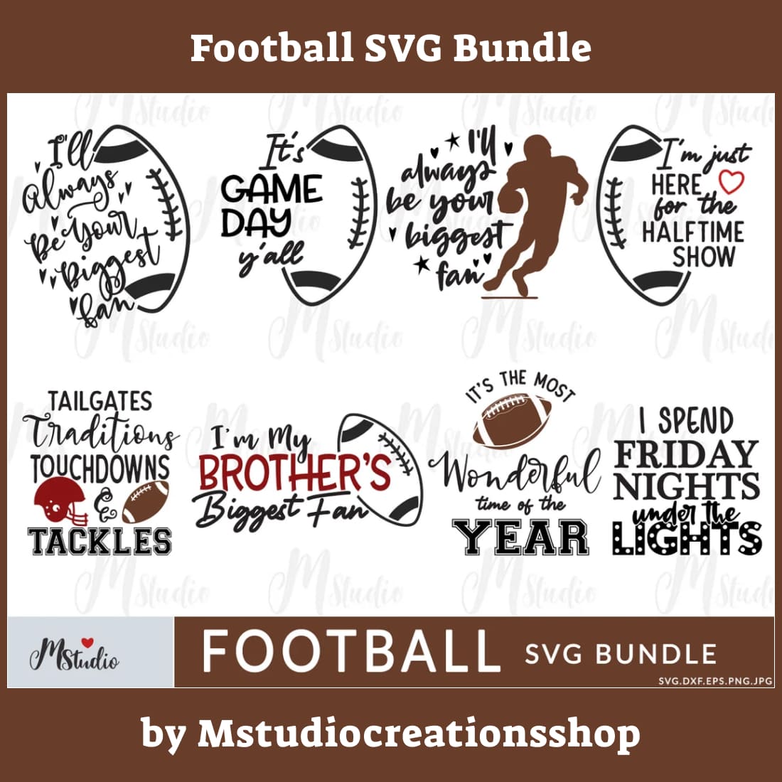 Football SVG Bundle.