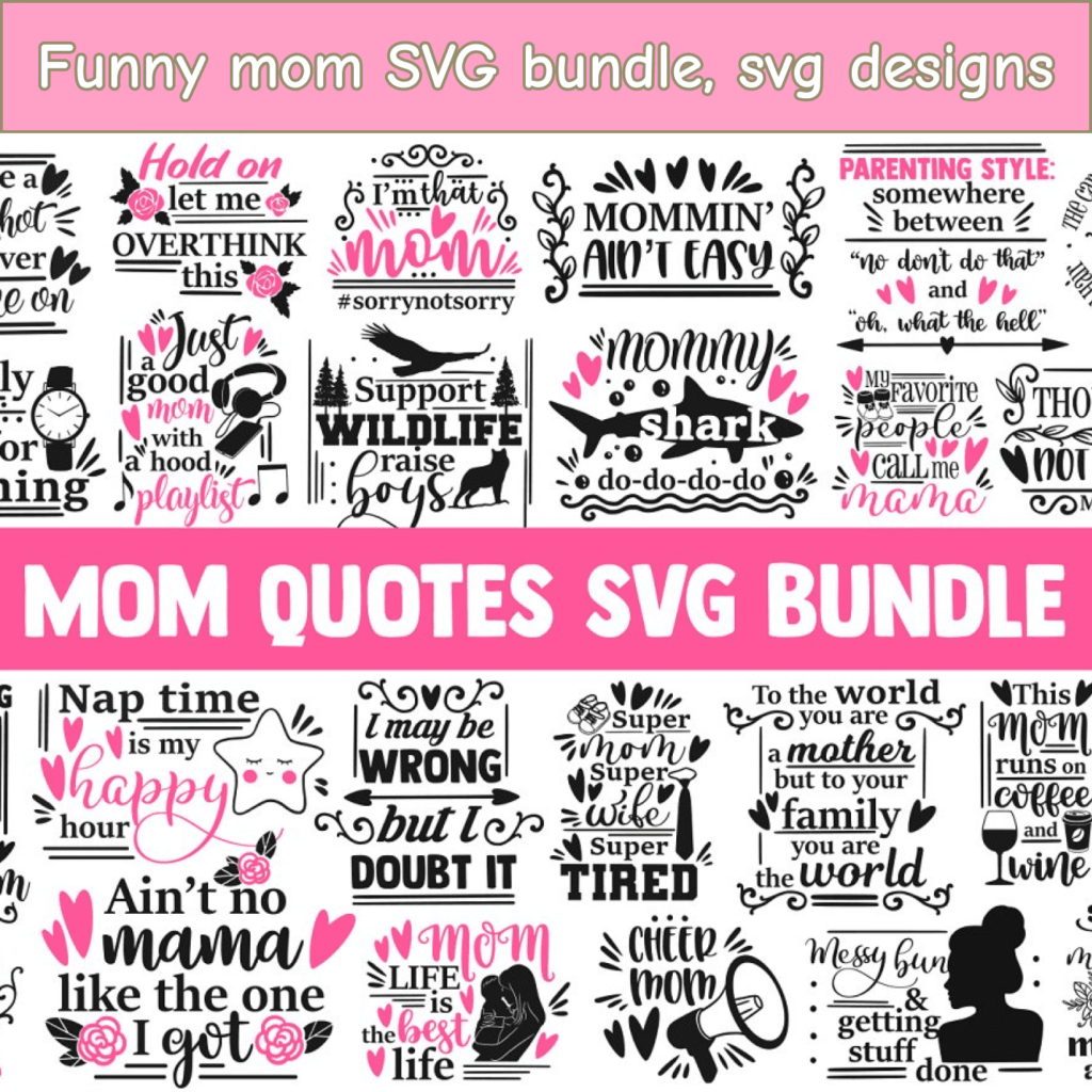 Mommy and Me SVG - Just A Mom and Her Girl – MasterBundles