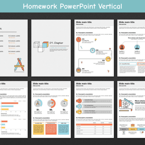 Homework PowerPoint Vertical.
