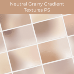 Neutral Grainy Gradient Textures PS.