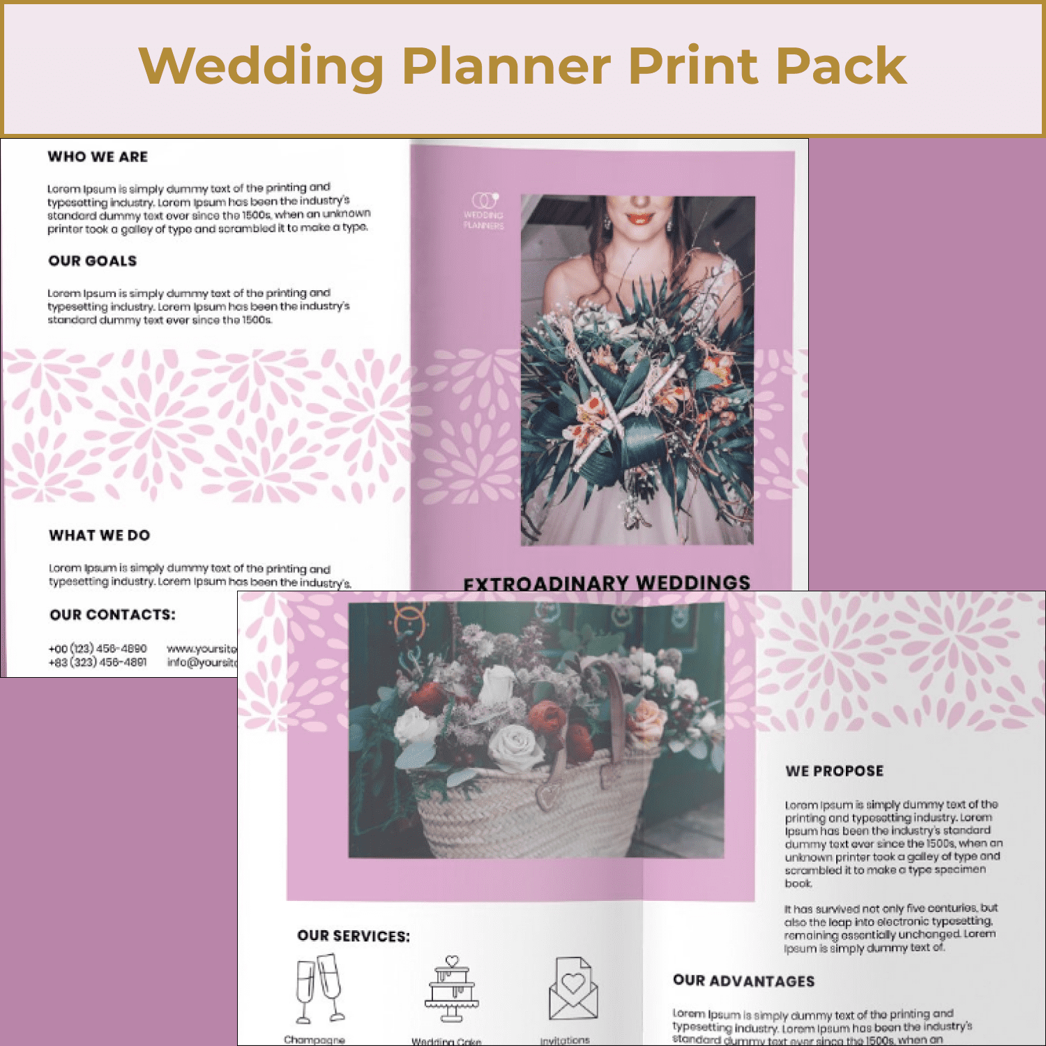Wedding Planner Print Pack.