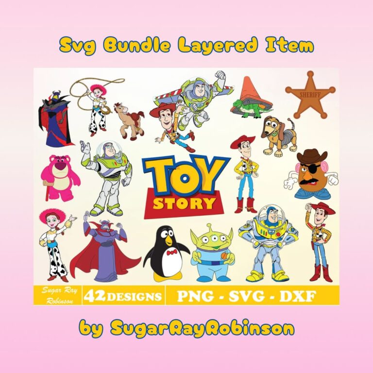 Toy Story SVG Bundle – MasterBundles