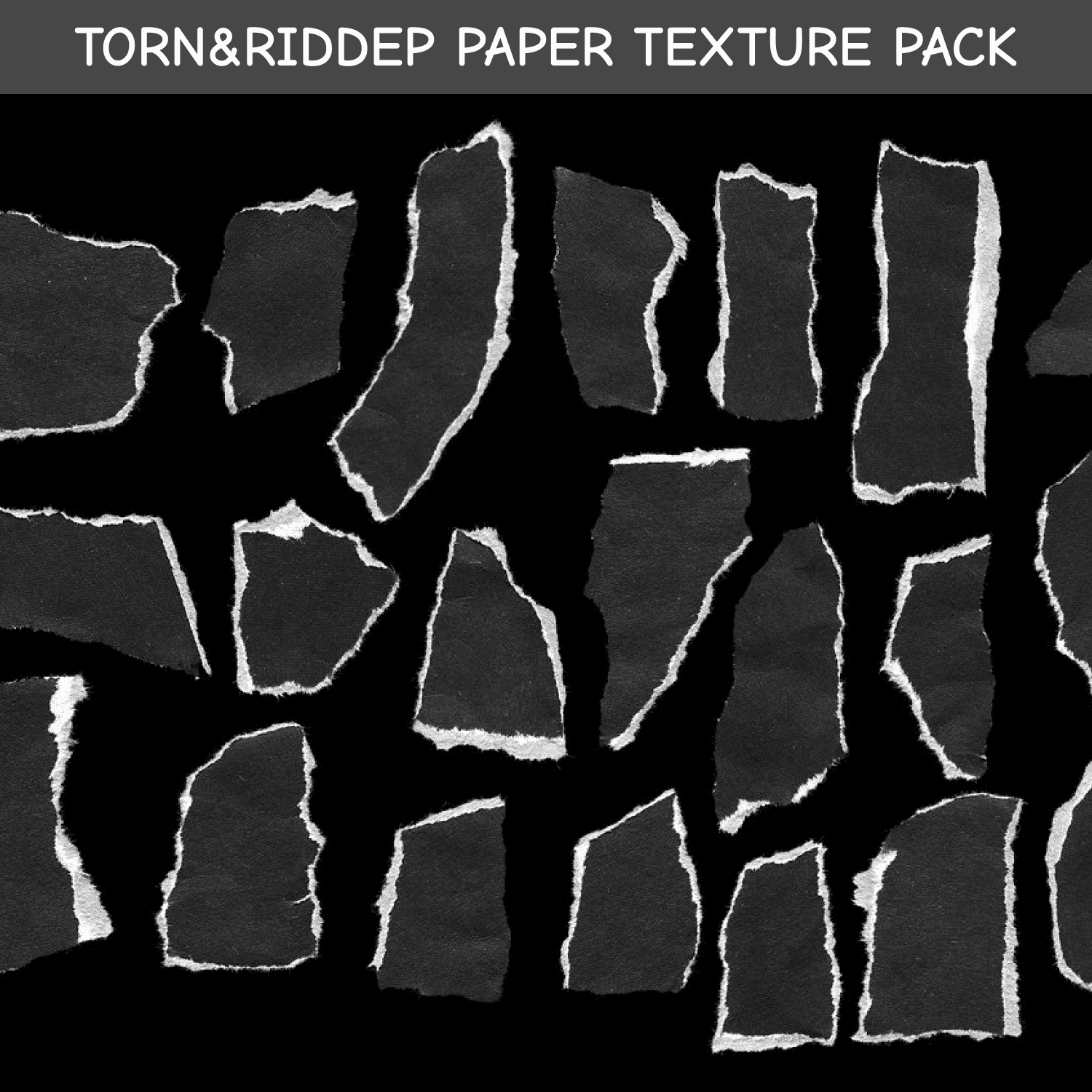 Paper Texture Pack: Paper Texture PNG + Paper Tears