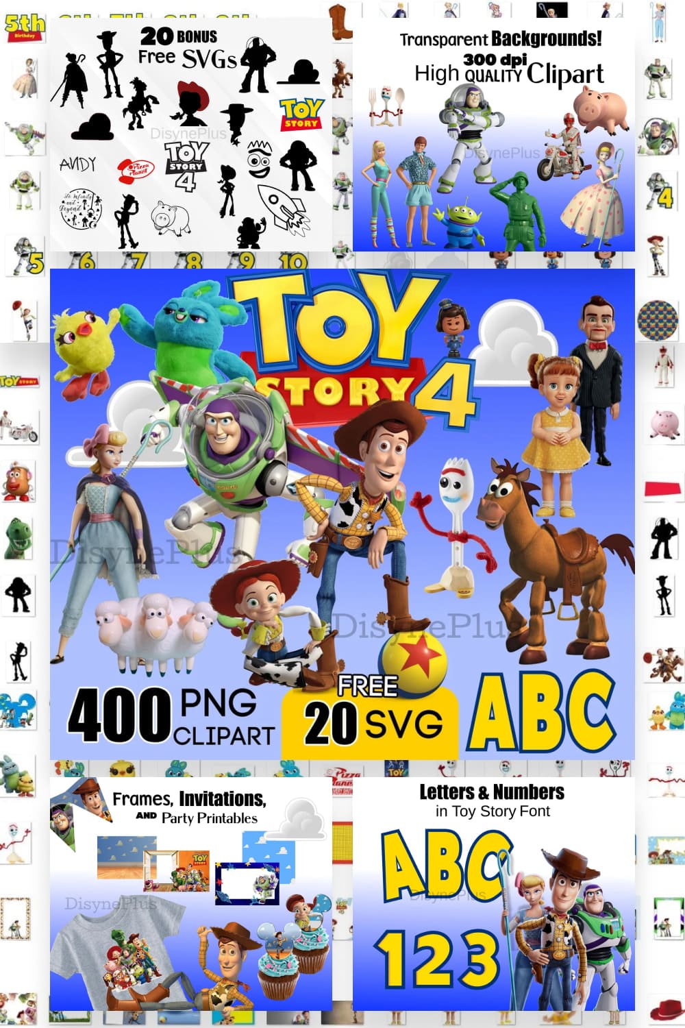 Toy Story Alphabet SVG, Toy Story SVG, Toy Story Font Svg, Toy Story  ClipArt, ToyStory Font Letters and Numbers SVG, ToyStory Svg, Toy Story