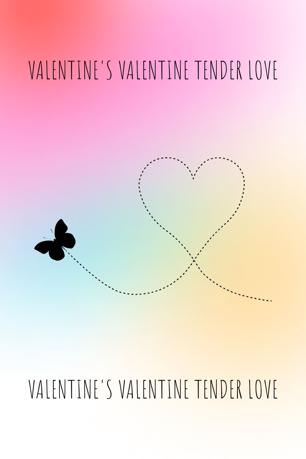 Valentines Valentine Tender Love - Pinterest Image.