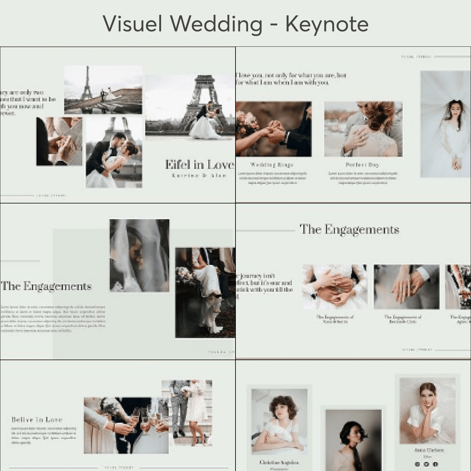 Visuel Wedding - Keynote.