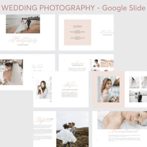 WEDDING PHOTOGRAPHY - Google Slide.