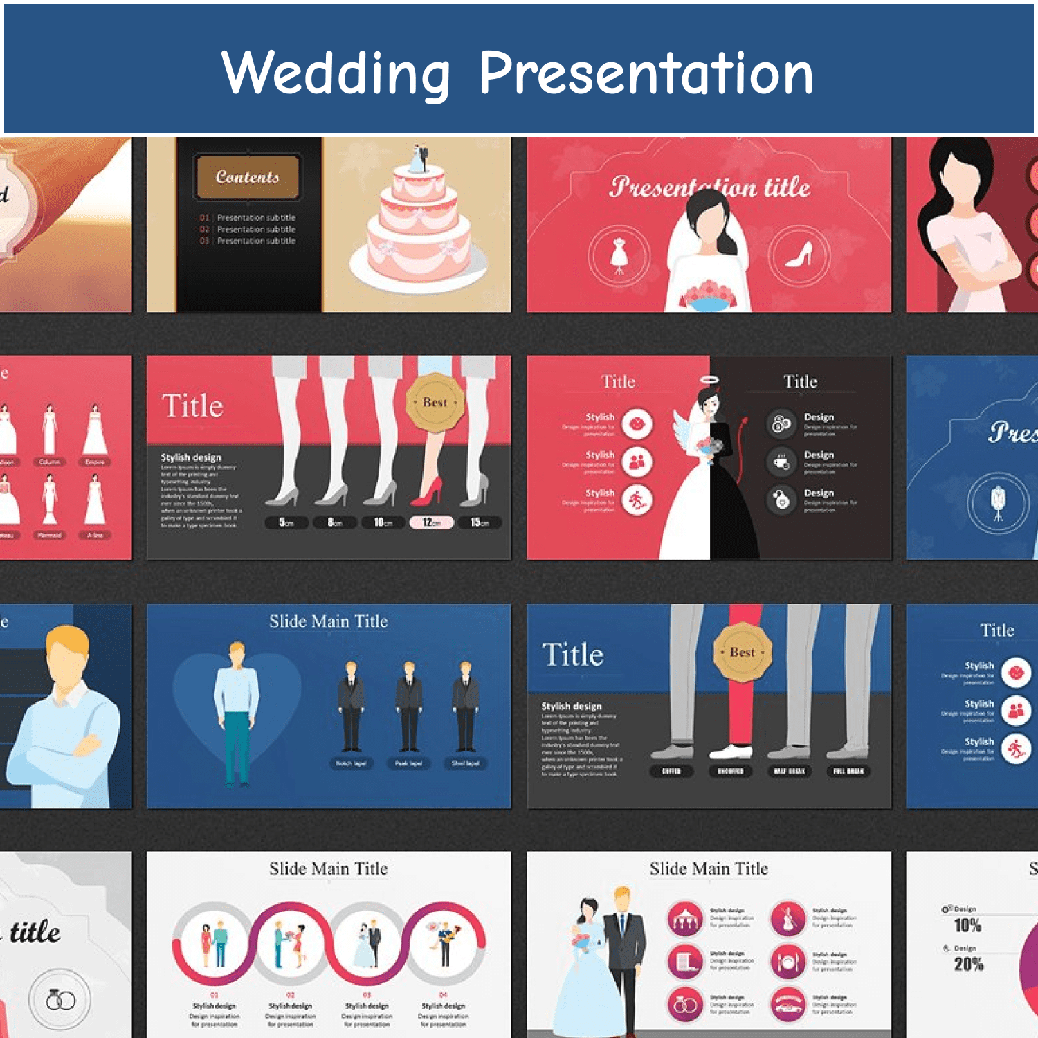 Wedding Presentation.