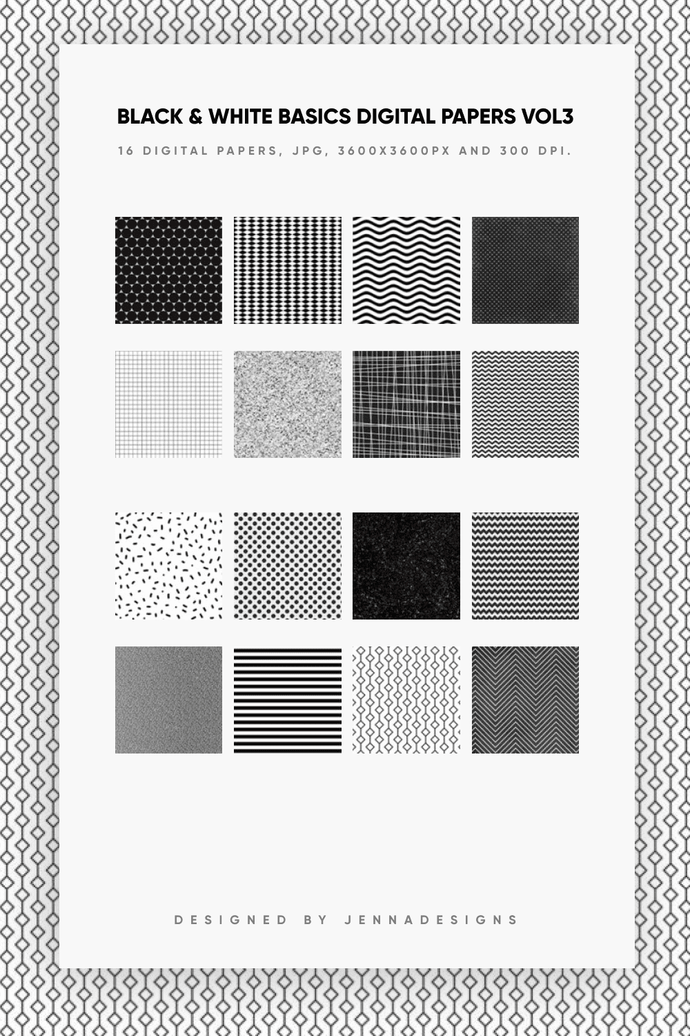 01. black white basics digital papers vol3 1000 x 1500