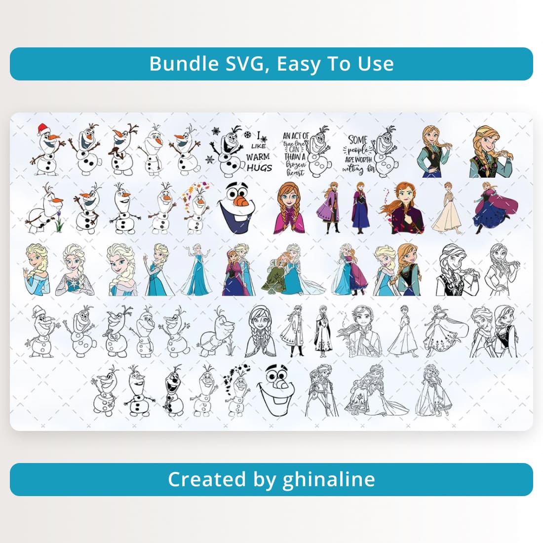 Bundle SVG Easy To Use.