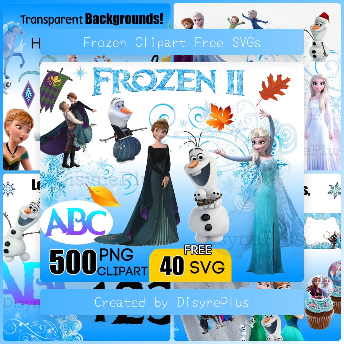 Frozen Clipart Free SVGs.