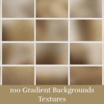 100 Gradient Backgrounds Textures.