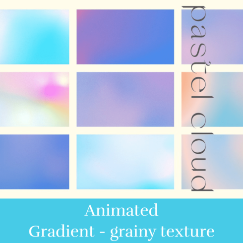 Animated Gradient - Grainy Texture.