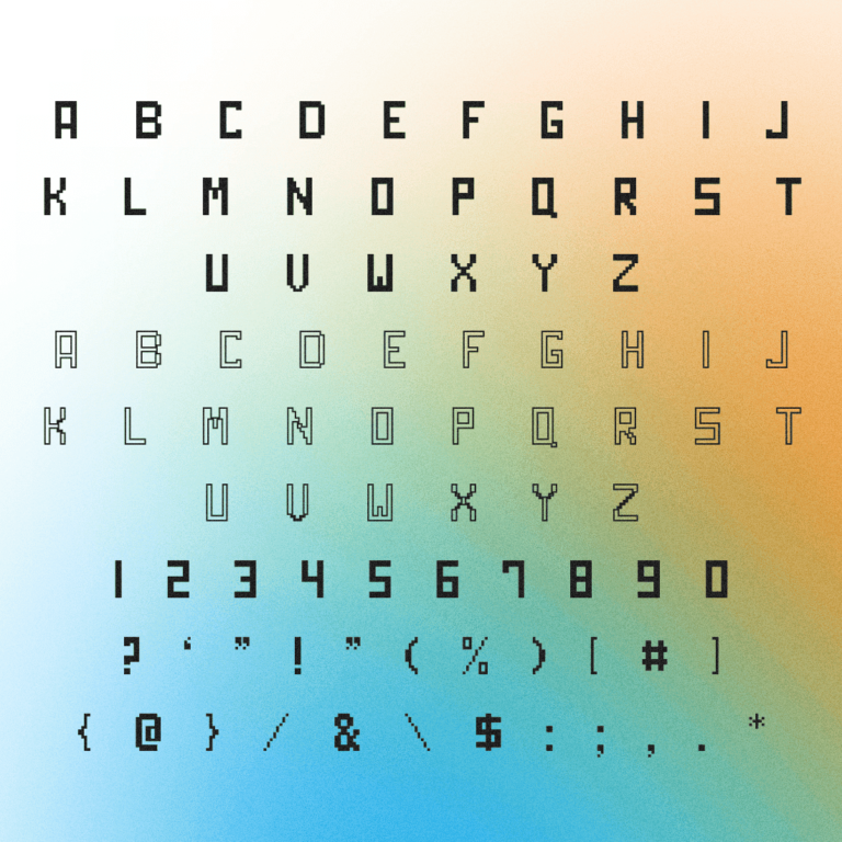Discombobulate Pixel Font – MasterBundles