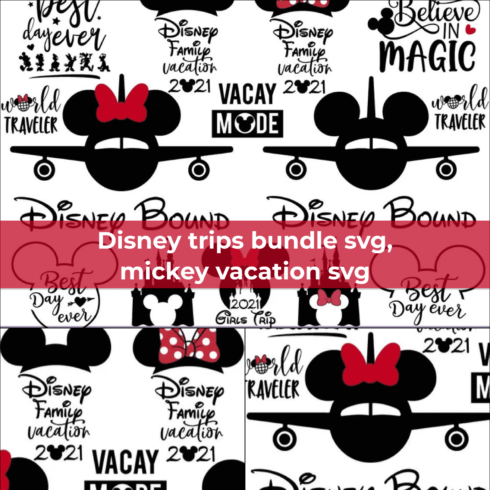 Disney trip bundle svg.