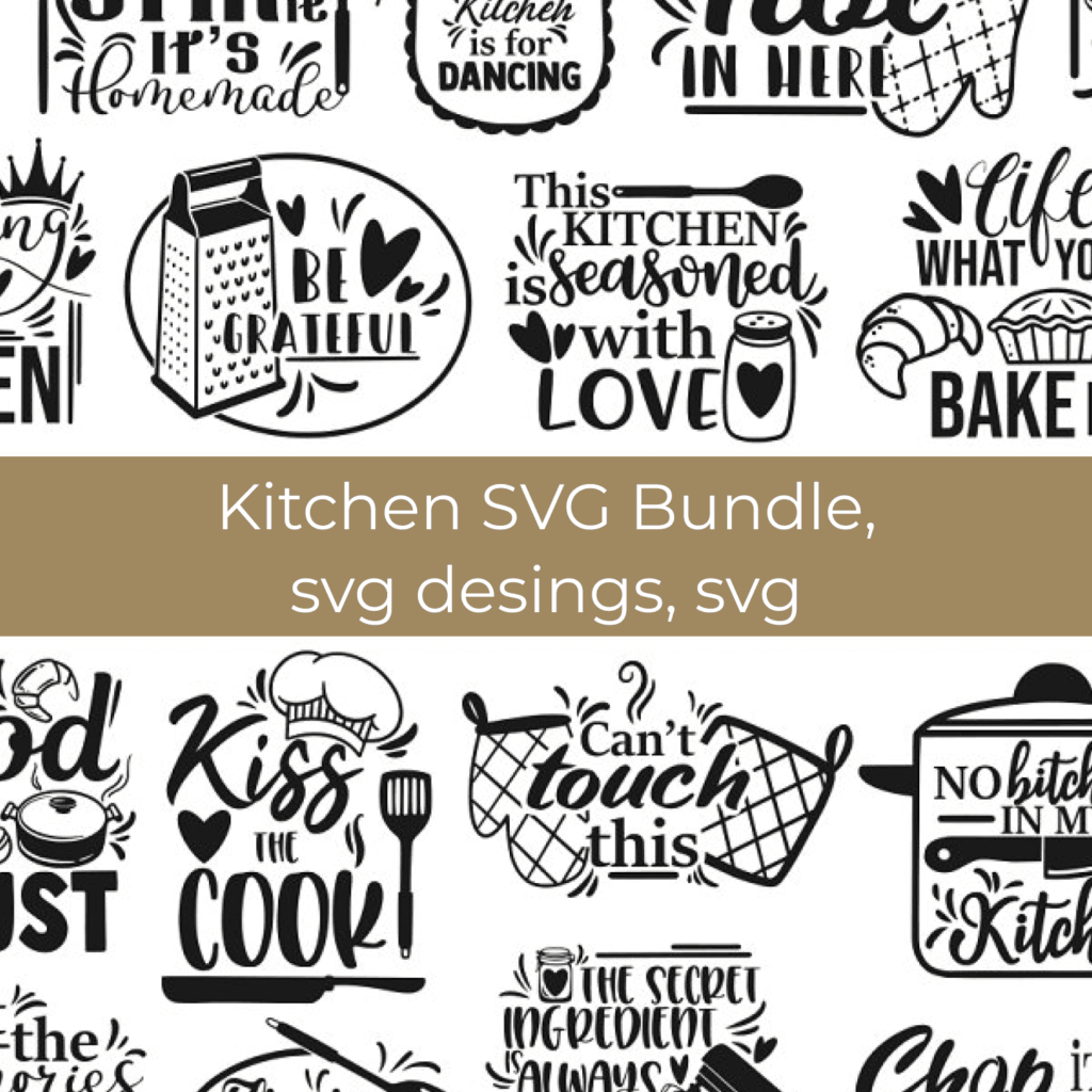Kitchen SVG Bundle – MasterBundles